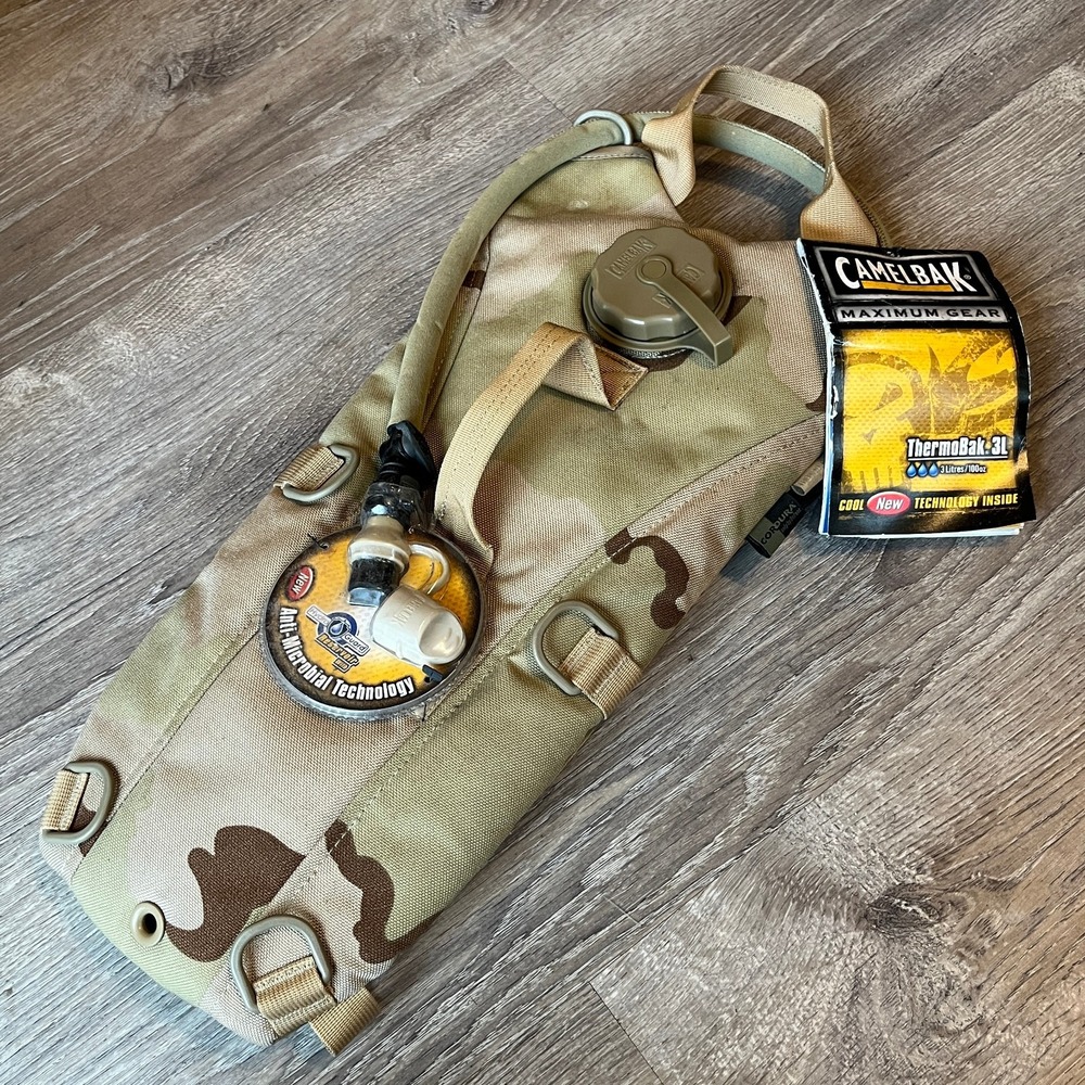 NWT CamelBak ThermoBak 3 Liter Mil‎ Spec Crux Camouflauge Hydration Pack